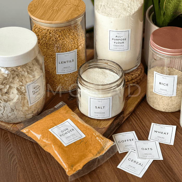 Personalized - Pantry Stickers - LemonadeHome