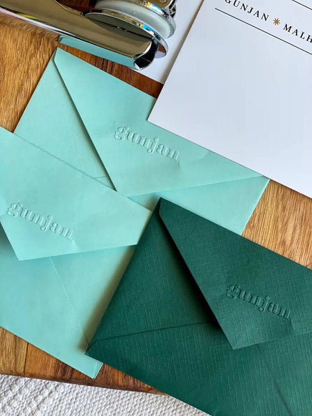 Personalized Paper Embosser Set with custom name engraving, luxury stationery tool for branding envelopes and books, high quality custom seal embosser kit, perfect for personalized gifting and professional branding.