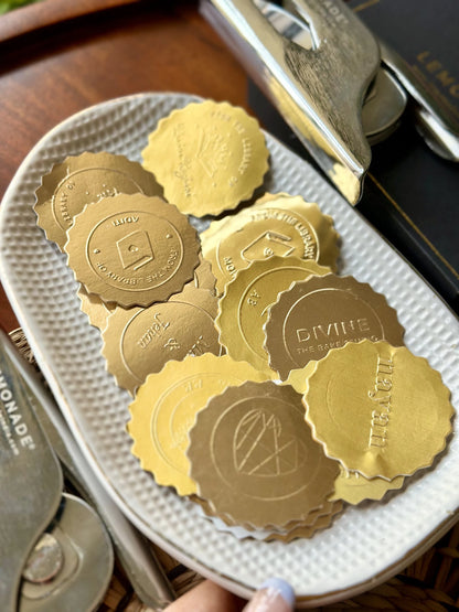 Personalized Paper Embosser Set - Initial - LemonadeStationery
