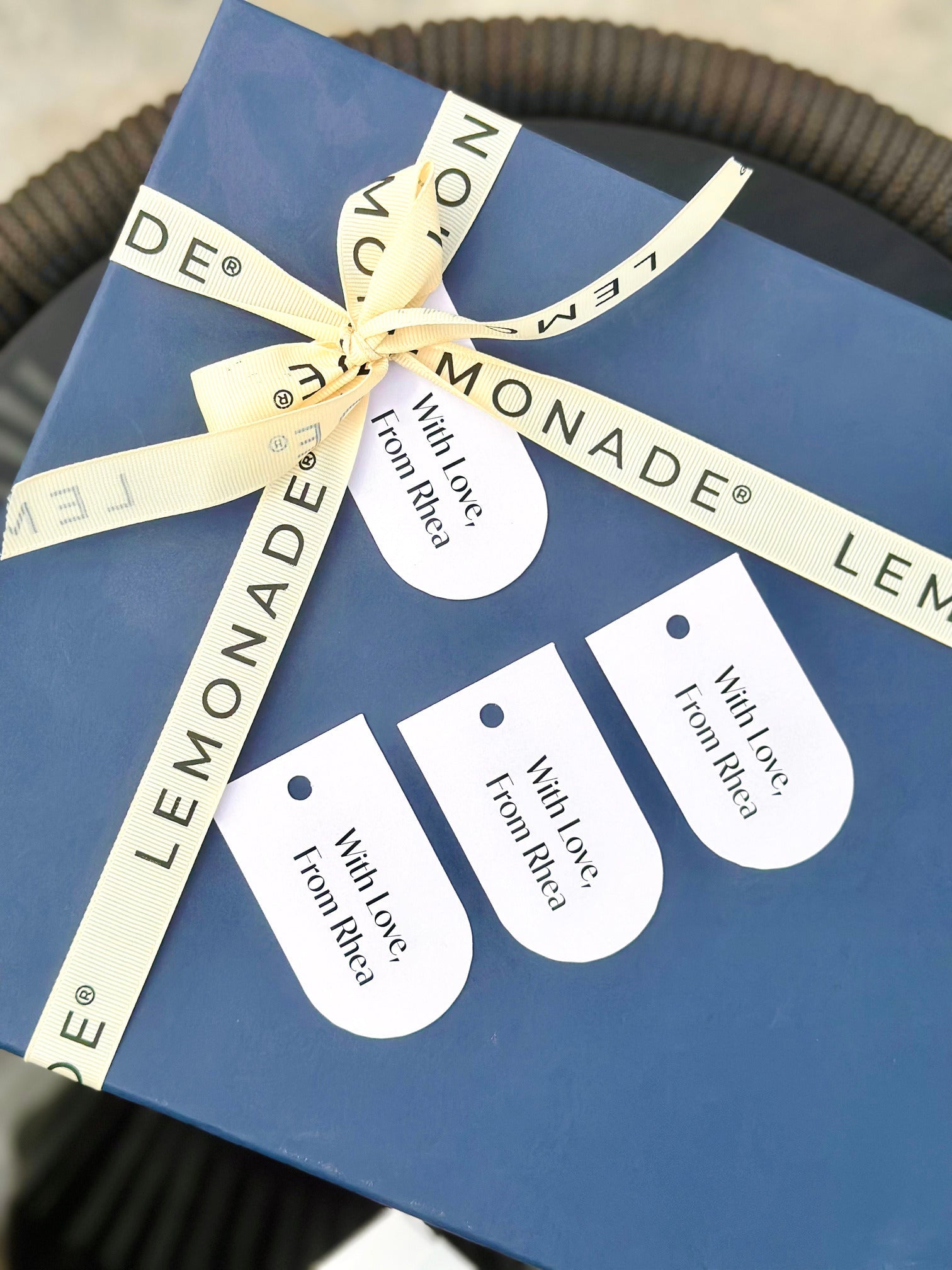 Eco-friendly personalized gift tags made in India

