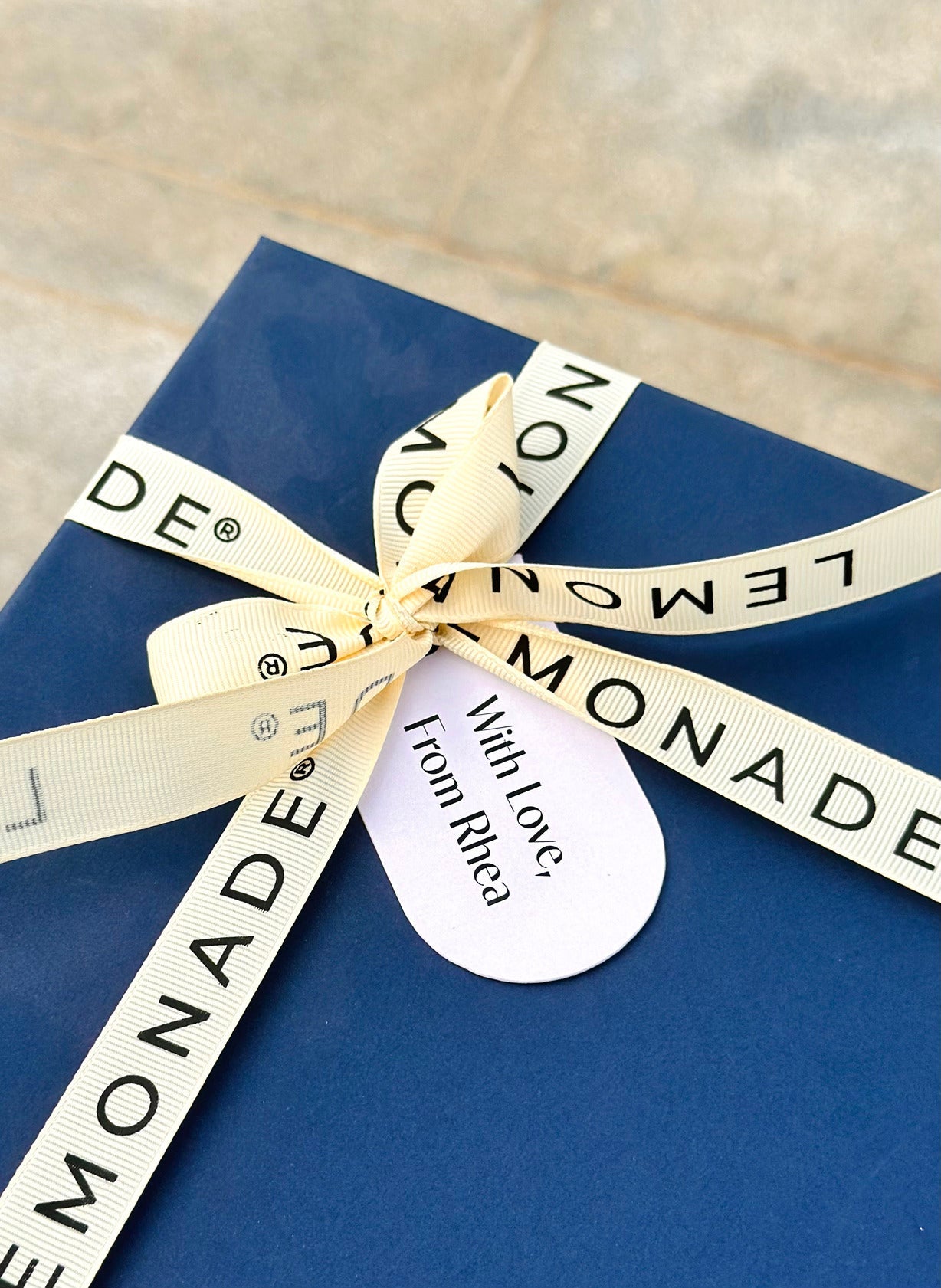 Printed name tags for birthday gift wrapping