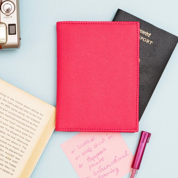 Personalized - Passport Cover | Vegan Leather - LemonadeLuxe Gifting