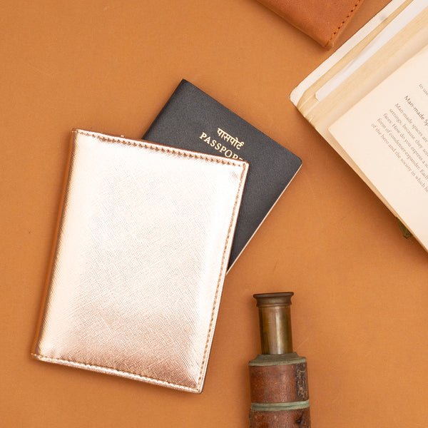 Personalized - Passport Cover | Vegan Leather - LemonadeLuxe Gifting