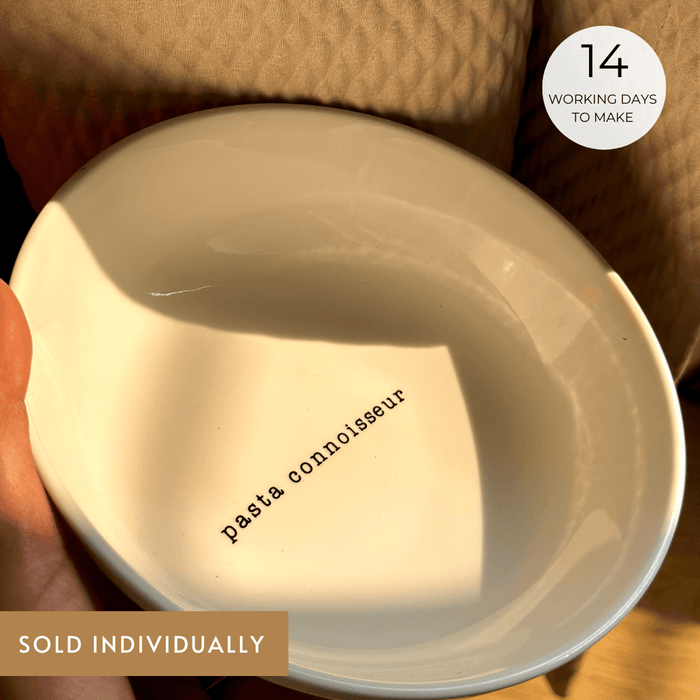 Personalized - Pasta Bowl - Connoisseur - LemonadeHome