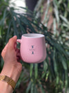 Personalized - Pastel Ceramic Coffee Mug Hamper - Initial - LemonadeHome