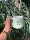 Personalized - Pastel Ceramic Coffee Mug Hamper - Initial - LemonadeHome