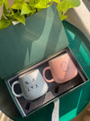 Personalized - Pastel Ceramic Coffee Mug Hamper - Initial - LemonadeHome