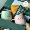 Personalized - Pastel Ceramic Coffee Mug Hamper - Signature - LemonadeHome