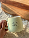 Personalized - Pastel Ceramic Coffee Mug - Initial - LemonadeHome