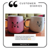 Personalized - Pastel Ceramic Coffee Mug - Initial - LemonadeHome