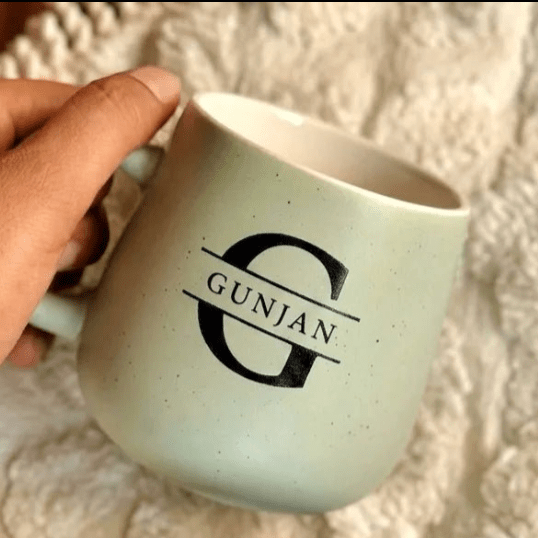 Personalized - Pastel Ceramic Coffee Mug - LemonadeHome