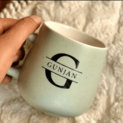 Personalized - Pastel Ceramic Coffee Mug - LemonadeHome