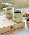 Personalized - Pastel Ceramic Coffee Mug - LemonadeHome