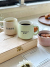 Personalized - Pastel Ceramic Coffee Mug - LemonadeHome