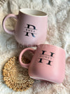 Personalized - Pastel Neu Ceramic Coffee Mug - Initial - LemonadeHome