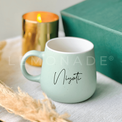 Personalized - Pastel Neu Ceramic Coffee Mug - Signature - LemonadeHome