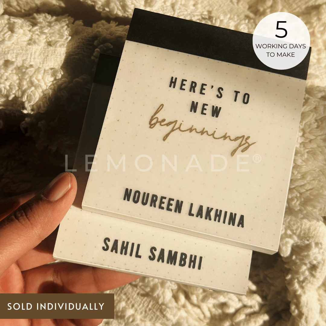 Personalized Perforated Memo Pad
New Beginnings design for a fresh start