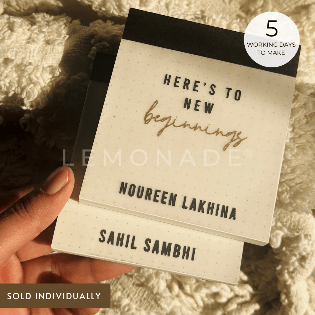 Personalised Notebooks & Planners | Custom Journals | Lemonade India ...