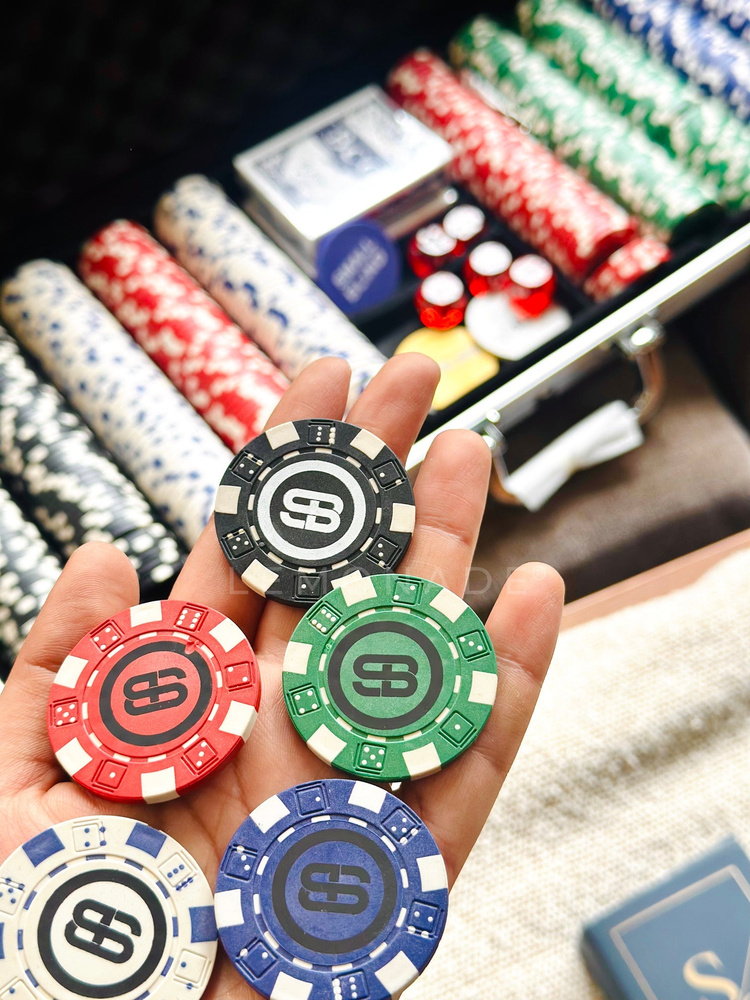 Personalized - Poker Club - LemonadeLuxe Gifting