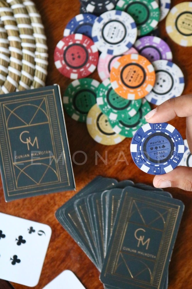 Personalized - Poker Club - LemonadeLuxe Gifting