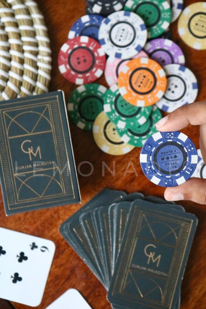 Personalized - Poker Club - LemonadeLuxe Gifting