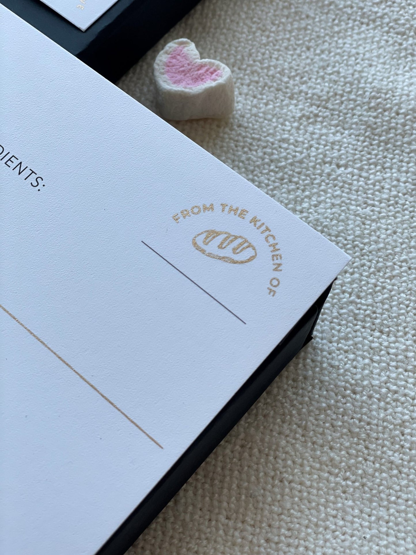 Personalized Recipe Cards Set - Set of 30 - From the Kitchen of - LemonadeHome