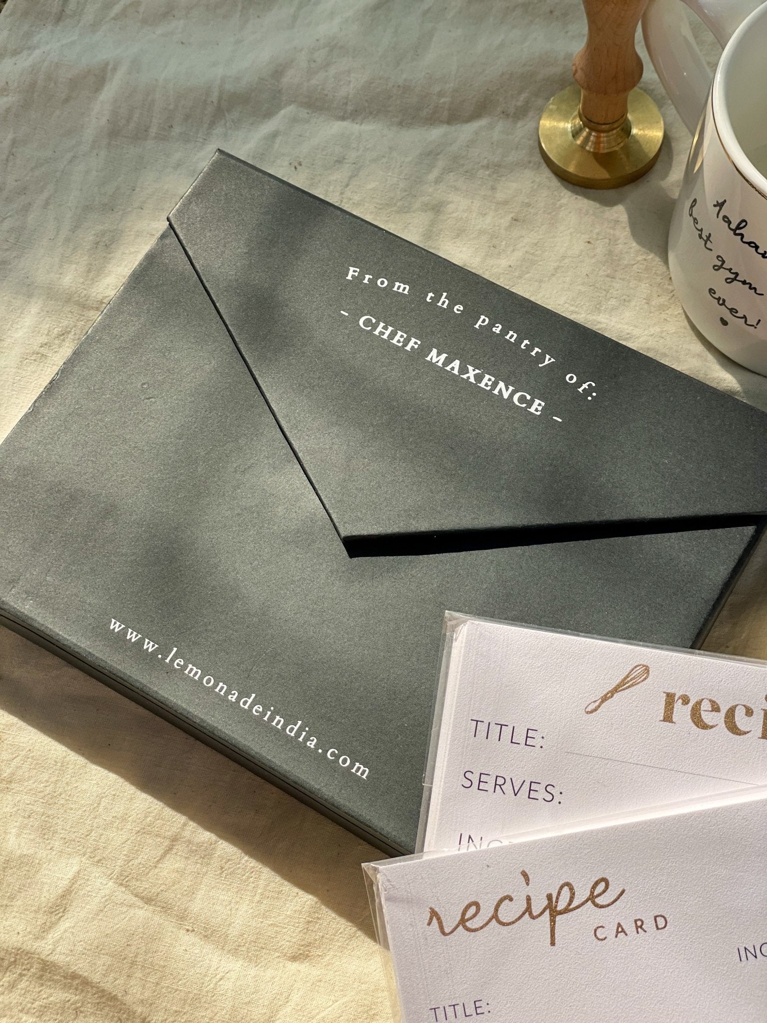 Personalized Recipe Cards Set - Set of 30 - From the Kitchen of - LemonadeHome