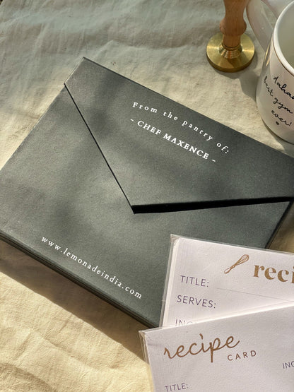 Personalized Recipe Cards Set - Set of 30 - From the Kitchen of - LemonadeHome