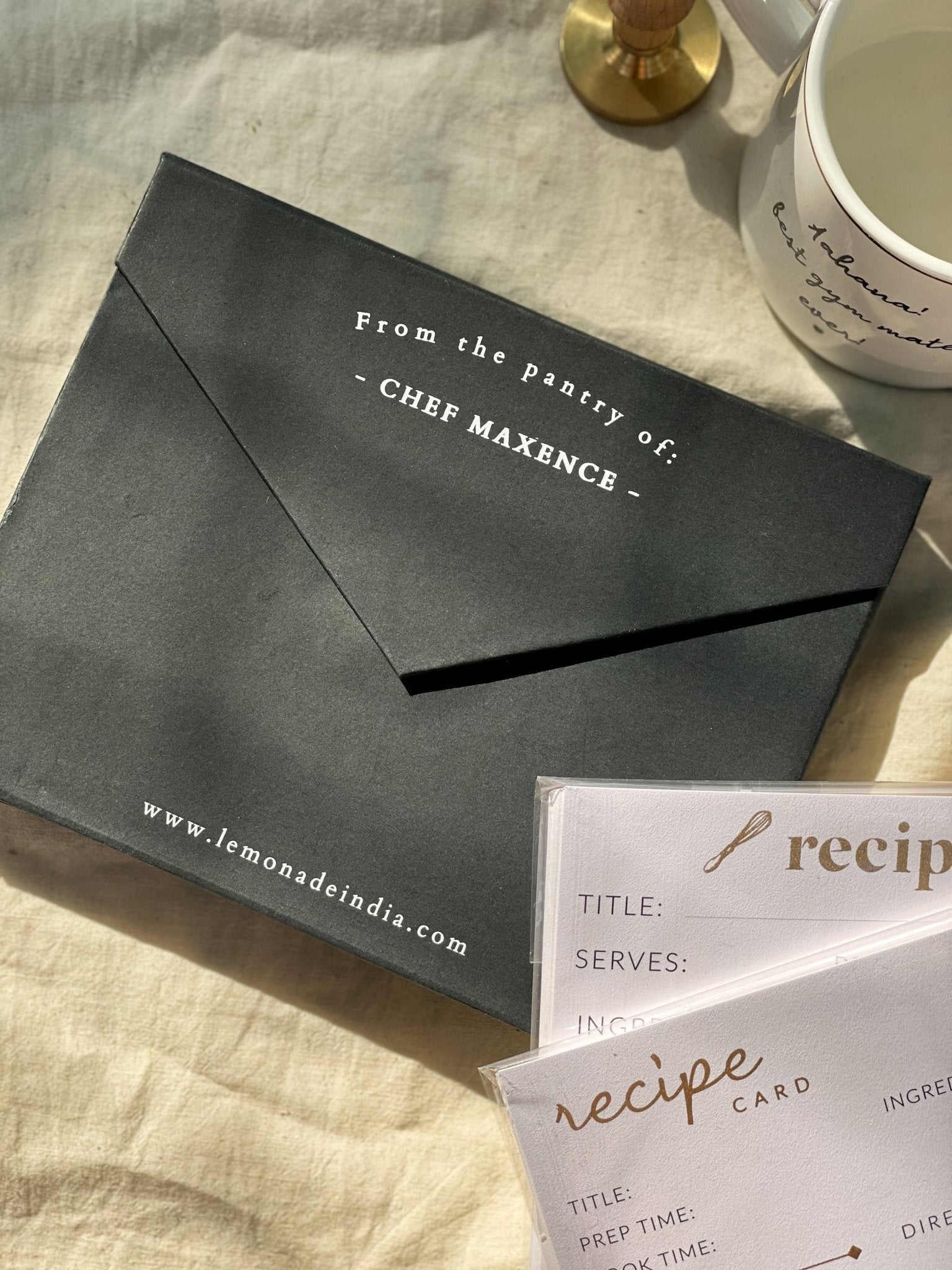 Personalized Recipe Cards Set - Set of 30 - From the Kitchen of - LemonadeHome