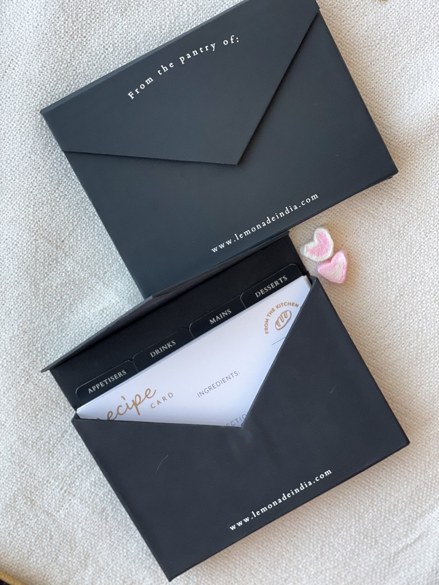 Personalized Recipe Cards Set - Set of 30 - From the Kitchen of - LemonadeHome