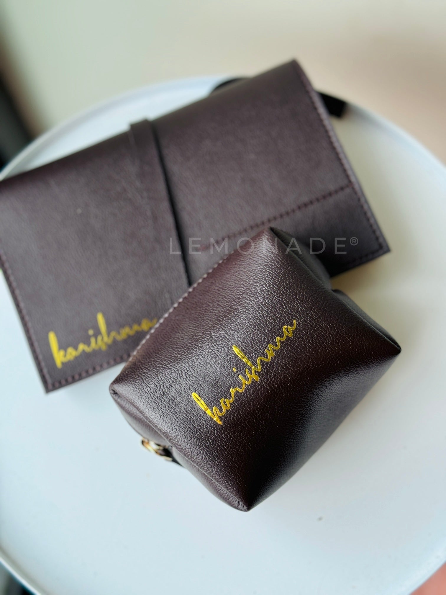 Personalized - Roll - up Organizer Set of 2 (Organizer + Pouch) - LemonadeLuxe Gifting