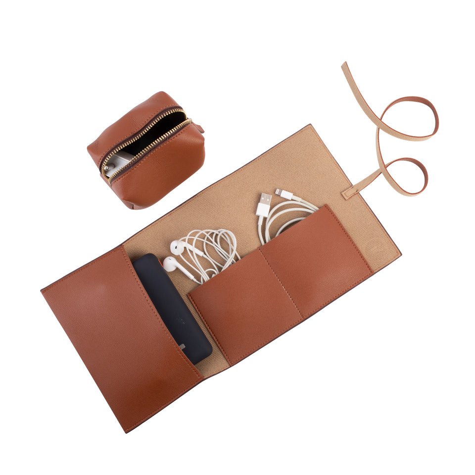 Personalized - Roll - up Organizer Set of 2 (Organizer + Pouch) - LemonadeLuxe Gifting