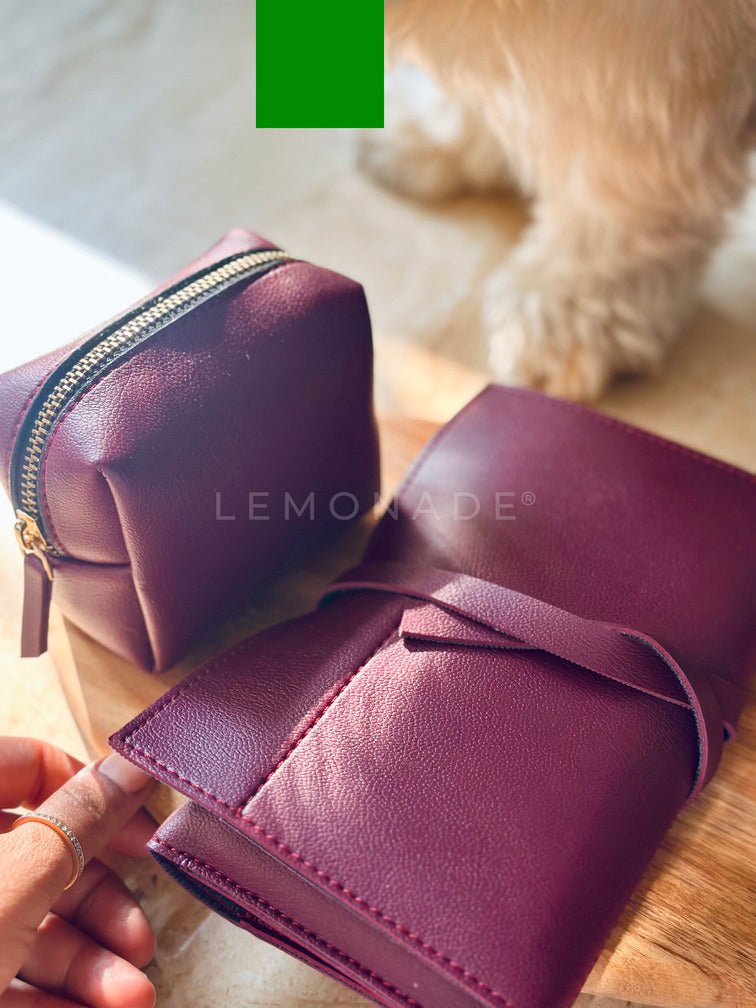 Personalized - Roll - up Organizer Set of 2 (Organizer + Pouch) - LemonadeLuxe Gifting