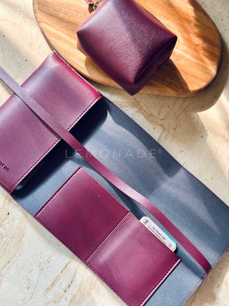 Personalized - Roll - up Organizer Set of 2 (Organizer + Pouch) - LemonadeLuxe Gifting