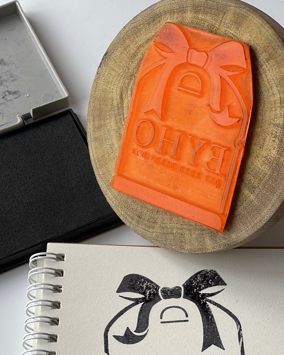 Personalized - Rubber/Ink Stamps with Wooden Handle - LemonadeCustom Stamps