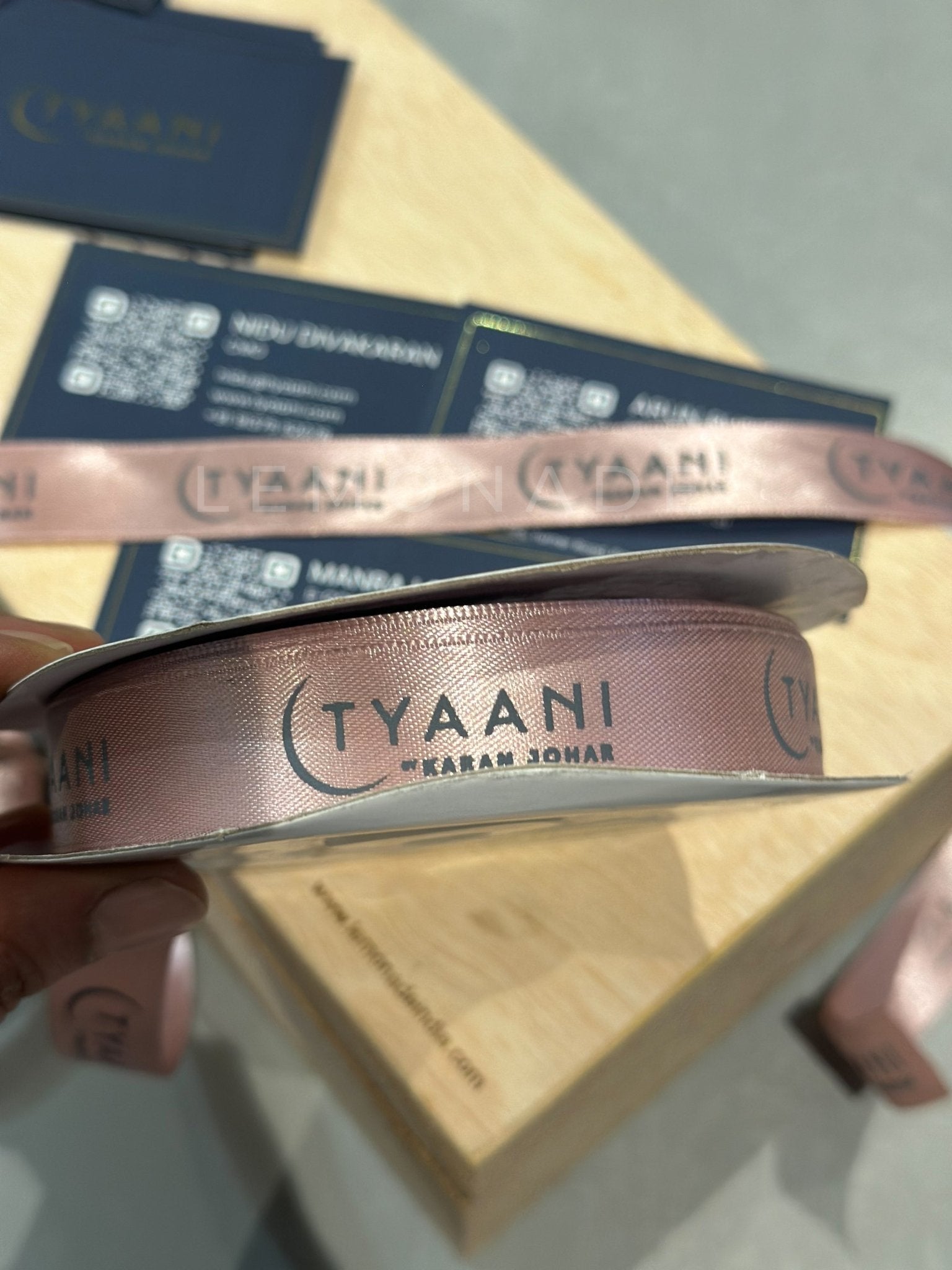 Personalized satin ribbon in vibrant colors for gifts, branding, celebrations, and special events. Carnation Pink - LemonadeStationery