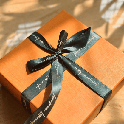 Personalized satin ribbon in vibrant colors for gifts, celebrations, and special events. Deep Teal - LemonadeStationery