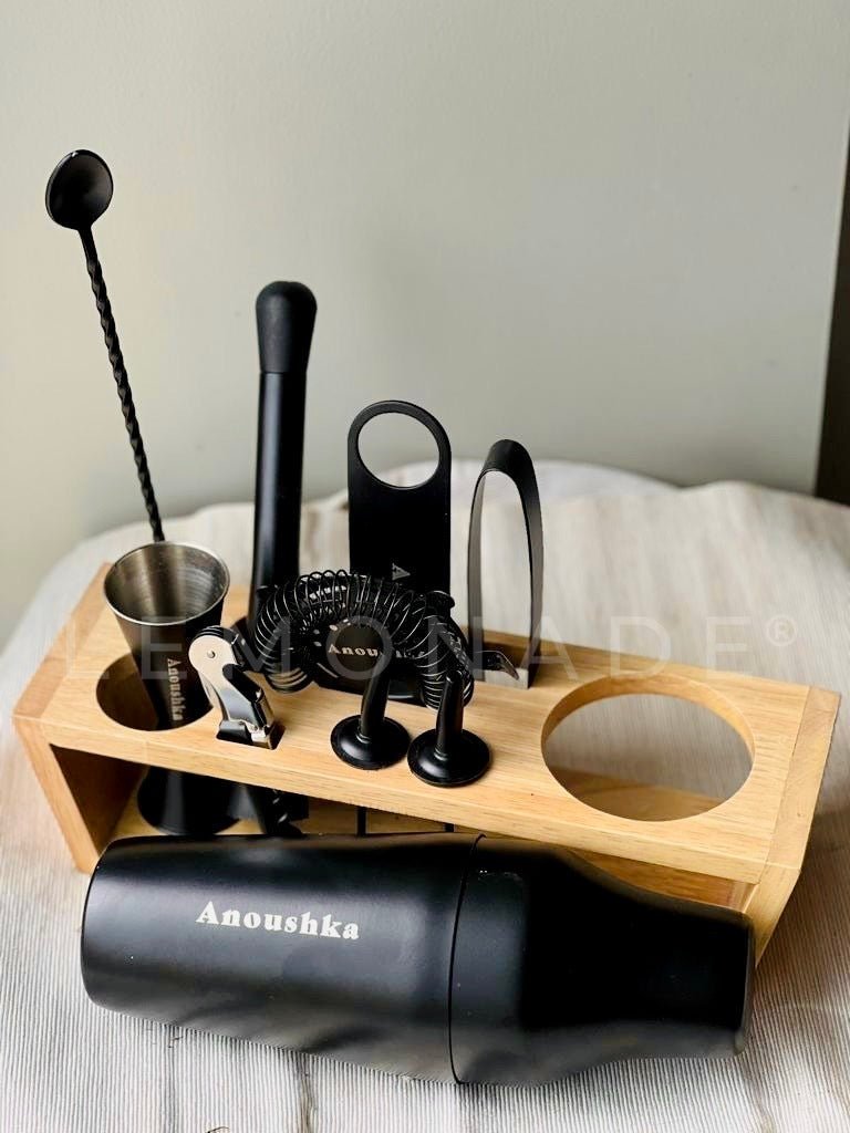 Personalized - Shake & Serve Bar Kit | Complete Bar Set - LemonadeHome