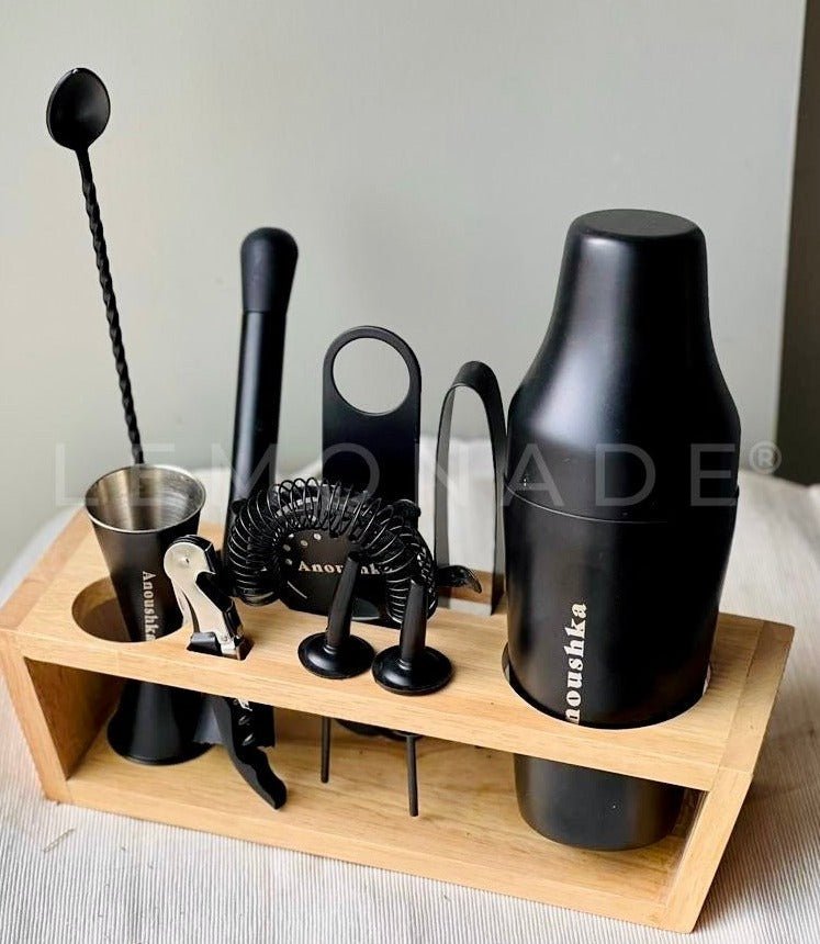 Personalized - Shake & Serve Bar Kit | Complete Bar Set - LemonadeHome