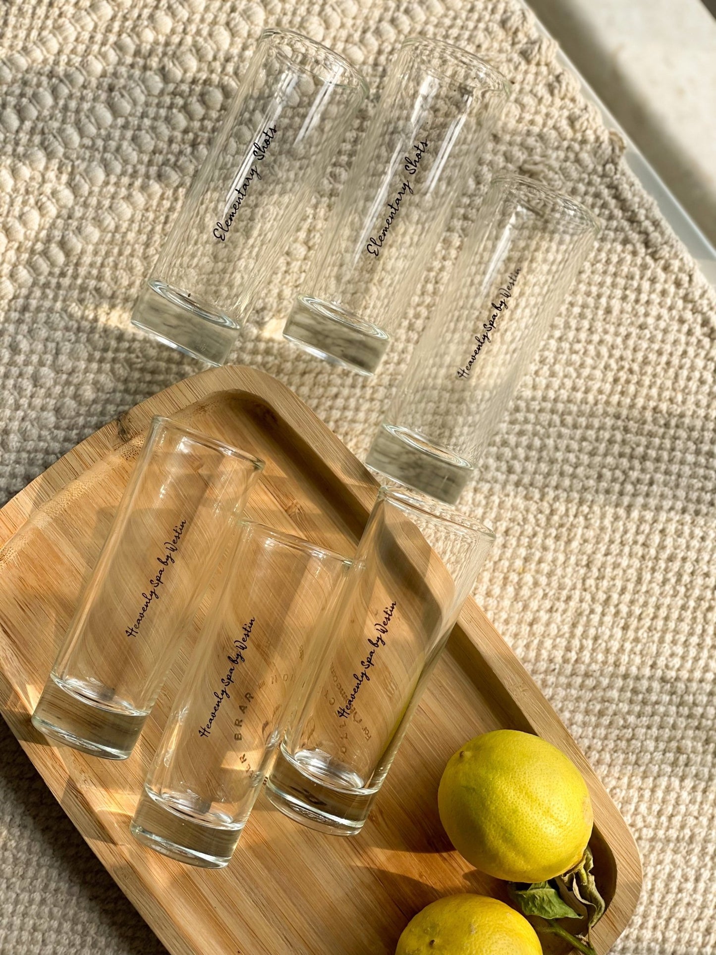Personalized - Shot Glasses - Black - Set of 2 - LemonadeHome