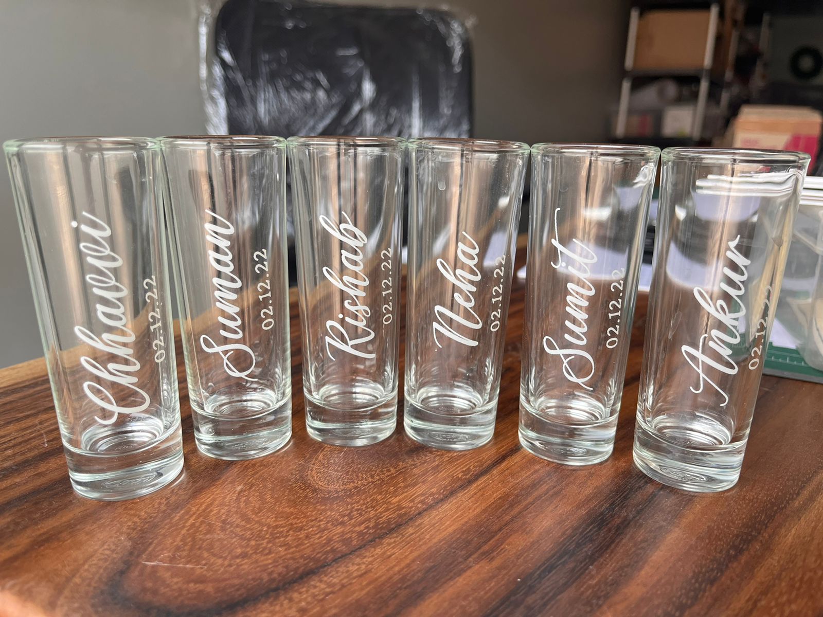 Personalized - Shot glasses - Save the date - LemonadeHome