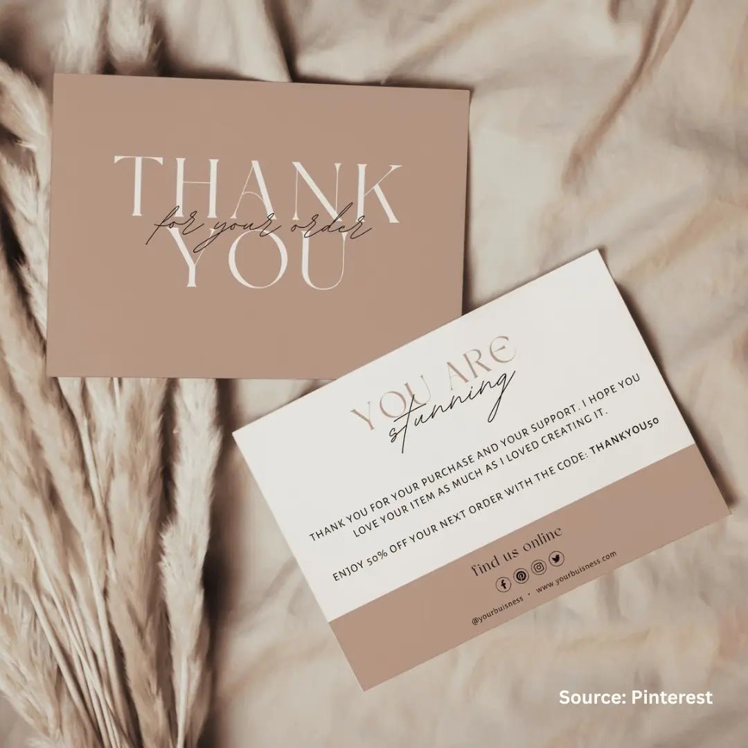 Personalized - Signature Thank You Cards - LemonadeStationery