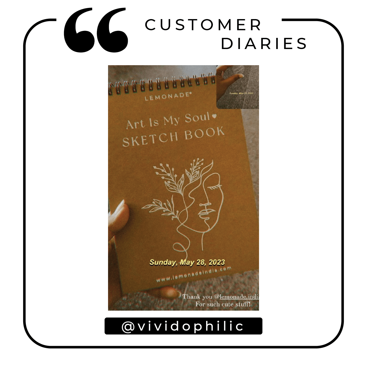 Personalized - Sketch Book - LemonadeStationery