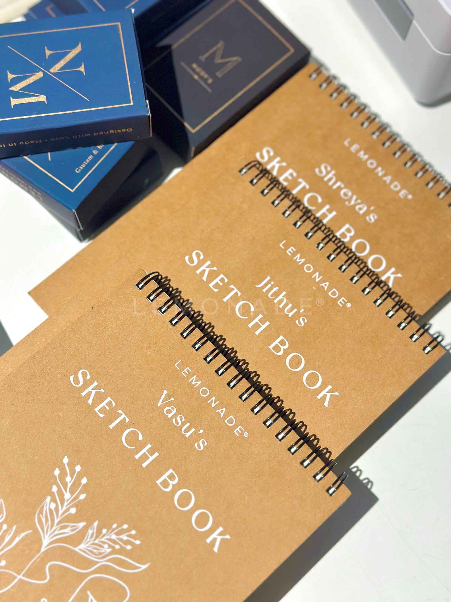 Personalized - Sketch Book - LemonadeStationery