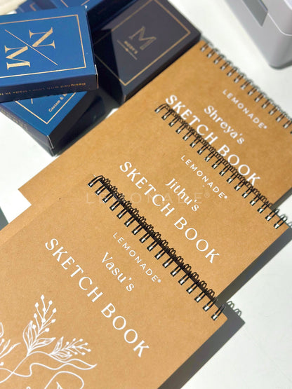Personalized - Sketch Book - LemonadeStationery