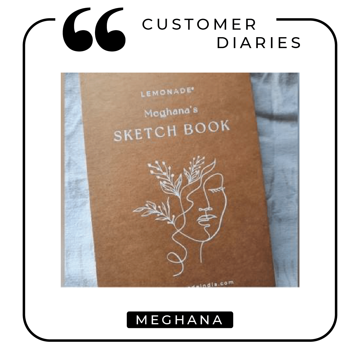 Personalized - Sketch Book - LemonadeStationery