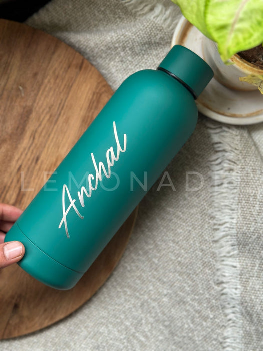 Personalized - Smooth Sip Matte Bottle - LemonadeHome