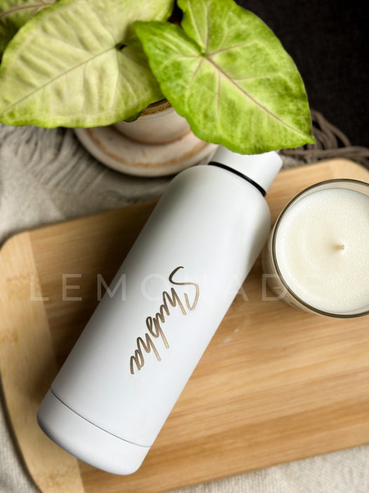 Personalized - Smooth Sip Matte Bottle - LemonadeHome