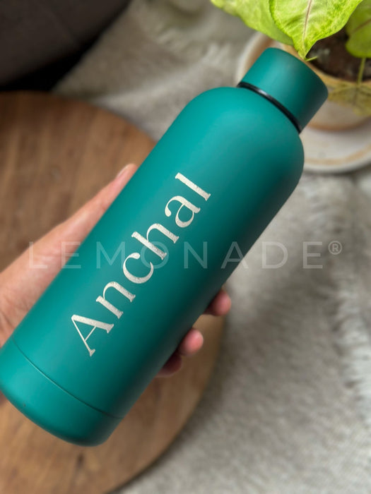 Personalized - Smooth Sip Matte Bottle - LemonadeHome