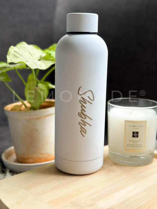 Personalized - Smooth Sip Matte Bottle - LemonadeHome